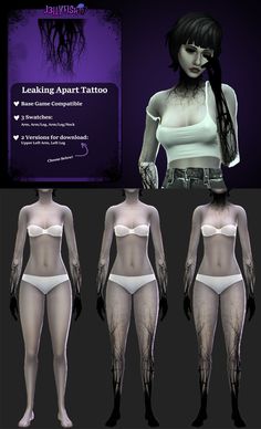 Sims 4 Cc Older Skin, Sims 4 Slenderman, Creepy Pasta Sims 4 Cc, Sims 4 Marceline, Sims 4 Cc Demon Skin, Sims 4 Cc Succubus Tattoo, Sims 4 Cc Vampire Skin Details, Sims 4 Vampire Fangs, Sims 4 Bust The Dust Cc