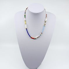 Sorrento Necklace I MCHARMS Small Beads, Sorrento, Beaded Necklace, Beads, Gold, Color