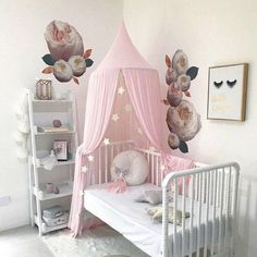 Transform any kids room with this stylish and beautiful canopy. Baby Bed Net Kids Princess Bed, White Bed Canopy, Game Net, Baby Bed Canopy, Cot Canopy, Kids Room Grey, Kids Bed Canopy, Princess Canopy Bed, Tent Room