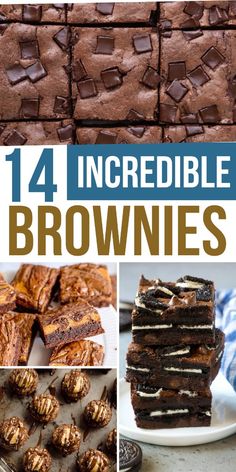 These must-try brownies will make your next potluck unforgettable! From rich and gooey homemade brownie recipes to quick boxed mix brownie ideas, these brownies will be a hit. Includes triple chocolate brownies, Oreo brownies, buckeye brownie cups, pumpkin brownies, and more! Pampered Chef Brownies, Brownie Cake Mix Recipes, Award Winning Brownies, Brownie Add Ins, Better Boxed Brownies, Brownie Mix Add Ins, Brownie Bars Recipes, Fancy Brownies Ideas, Recipes With Brownie Mix Boxes