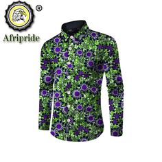 African Suit Shirts For Man Print Clothing Dashiki Tops Ankara Formal Men Shirt Stand Neck Long Sleeve Afripride S1912002 - Shirts - AliExpress