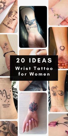 20 ideas wrist tattoo for women