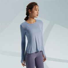 Buy More! Save More!


	
		
		
	
	
		
			 
			S
			M
			L
		
		
			bust cm)
			40
			43
			45
		
		
			 
			 
			 
			 
		
		
			length(CM)
			54
			55
			56 Athleisure Long Sleeve Top With Thumbholes, Stretch Long Sleeve Yoga Top, High Stretch Long Sleeve Activewear With Thumbholes, Winter Yoga Long Sleeve Tops, Long Sleeve Tops For Yoga In Winter, Long Sleeve Sporty Tops For Pilates, Sporty Long Sleeve Tops For Pilates, Solid Long Sleeve Yoga Tops, Breathable Long Sleeve Activewear For Winter