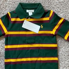 Never Worn, Brand New With Tag. Got Too Warm Where We Are For This. Cotton. Vintage Ralph Lauren Labels, Green Long Sleeve Onesie For Playwear, Long Sleeve Green Onesie For Playwear, Green Long Sleeve Playwear Onesie, Multicolor Long Sleeve Onesie For Playwear, Multicolor Long Sleeve Cotton Onesie, Multicolor Cotton Long Sleeve Onesie, Yellow Long Sleeve Cotton Onesie, Yellow Long Sleeve Casual Onesie