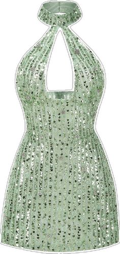 Sequin Dresses, Green Design, Back Design, Design Color, Sequin Dress, Party Dresses, Cotton Spandex, Green Dress, Open Back