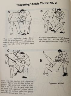 an instruction book showing how to do the same thing in different positions, including hands and feet