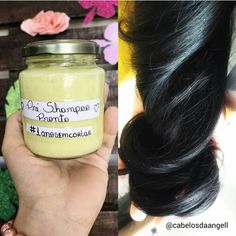 Shampoo Natural, Hair Diy, Diy Body Care, Beauty Tips For Hair, Diy Body, Long Curly Hair, Fitness Model, Coconut Oil Jar, Diy Hairstyles