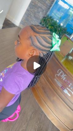 Girls Mohawk Hairstyle Kids, Simple Kids Braided Hairstyles, Braided Mohawk Hairstyles For Kids, Kids Braided Hairstyles With Hearts, Kid Feed In Braid Styles, Braid Mohawk Black Hair Kids, Girls Braided Hairstyles Kids Black, Stitch Braids For Kids