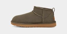 The Classic Ultra Mini is one of the most coveted of the UGG Classics. Built-in flair with a lower shaft which makes for easy on-off wear. Pre-treated to keep it looking better for longer, this Classic features everything you love about the original Classic Boot, like signature UGG sheepskin and a flexible, ultra-lightweight sole. Wear with virtually anything the styling options are endless. Ugg Classic Ultra Mini, Forest Night, Ugg Classic, Classic Boots, Real Fur, Women Supporting Women, Suede Heels, Ugg Boots, Leather Heels