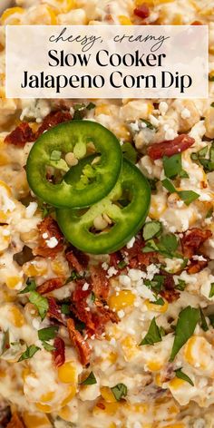 a bowl filled with rice and topped with green peppers