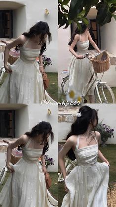 2026 Fashion Trends, White Dress Korean Style, White Dress Korean, Modest Girly Outfits, Neat Casual Outfits, Floral Embroidery Dress, Classy Prom Dresses, Fashion Top Outfits, Dress Korean