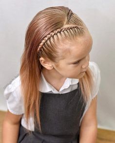 Girly Hairstyles, Dutch Braid Hairstyles, Girl Hair Dos, Toddler Hairstyles Girl, Quince Hairstyles, Girls Hairstyles Braids, Girls Braids