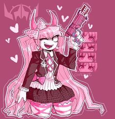 Warriors Of Hope, Cartoon Art Styles Inspiration, Danganronpa V1, Emo Art, Anime Maid, Danganronpa Memes, Old Anime