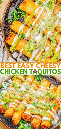 the best easy cheesy chicken toquitass recipe is made with only three ingredients