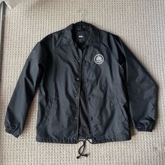 New Without Tags Vans Jacket, Vans Black, Mens Vans, Sports Jacket, Shirt Jacket, Mens Jackets, Jackets & Coats, Man Shop, Black