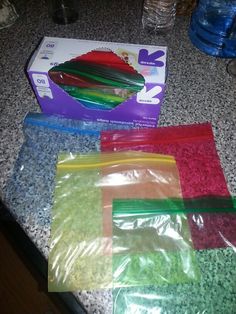 Found these nifty baggies at Target. They will go great when planning meals or prepping snacks for the 21 day fix. There is no purple baggie.I use a clear one and just write purple on it with a sharpie.