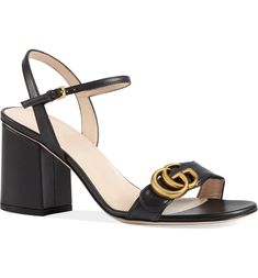 Gucci GG Marmont Sandal (Women) | Nordstrom Gucci Mens Sneakers, Gucci Shoes Women, Gucci Sandals, Gucci Heels, Gucci Loafers, Gucci Sneakers, Gucci Gg Marmont, Strap Sandals Women, Gg Marmont