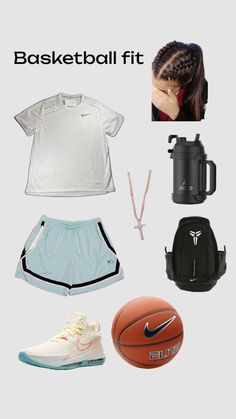 Sports Bag Essentials, Soccer Essentials, Basketball Bag, I Love Basketball, Basketball Is Life, Basketball Clothes, Practice Outfits, Love And Basketball, Basketball Pictures