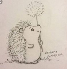 Voir plus Awesome Drawing Ideas, Sketches Pictures, Sketchbook Reference, Hedgehog Drawing, Drawing Ideas For Kids, Awesome Drawing, Animal Craft, Simple Sketch, Cute Sketches