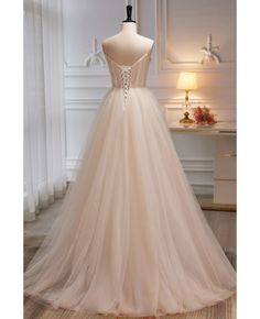 Get 10% off now! Buy pleated top flowers ballgown ivory wedding dress with spaghetti straps at cheap price online. Free stable shipping and pro custom service since 2009. Pleated Bodice Ball Gown For Wedding And Prom Season, Cream Tulle Bridesmaid Dress, Cream Tulle Bridesmaid Wedding Dress, Tulle Gown With Spaghetti Straps For Debutante Ball, Cream Tulle Wedding Dress For Debutante Ball, Spaghetti Strap Tulle Gown For Debutante Ball, Tulle Ball Gown With Ruched Bodice For Wedding, Wedding Gown With Ruched Bodice And Tulle, Wedding Ball Gown With Pleated Bodice And Tulle