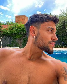 Latino Haircut Men, Beard Styles For Men Shape, Latino Haircuts, Men Eyebrows, Adrian Volkov, Beard Shape, Deception Trilogy, Cheek Bones