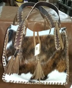 Funky Purses, Fur Purse, Cartoon Cow