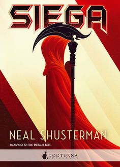 the book cover for sega by neal shusterman, with an image of a woman