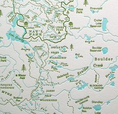 Colorado Front Range Map including Boulder and Rocky Mountain National Park Rocky Mountain National Park Map, Continental Divide Trail, Woodcut Printing, Colorado Trail, Colorado Boulder, Colorado Map, Summit County, National Parks Map, Continental Divide