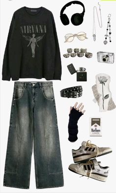 Rockstar Guy Outfit, Goth Nonbinary Outfits, Grunge X Academia, 90 Grunge Outfits Men, Dark Y2k Fashion, Alt Transmasc Outfits, Grunge Man Outfit, Emo Skater Outfits, Men Alternative Fashion