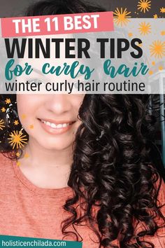 Winter Curly Hair Routine, How To Keep Curly Hair Healthy, Healthy Curly Hair Tips, Winter Curly Hair, Wavy Hair Tips, Healthy Curly Hair, Tips For Winter, Natural Hair Care Routine, Wavy Hair Care