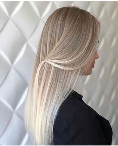 Best Ombre Hair, Icy Blonde Hair, Blond Balayage, Blonde Hair Shades