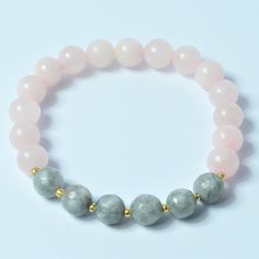 Whether As A Calming Meditation Guide Or A Beautiful, Neutral, And Natural Statement Piece, This Bracelet Will Be A Great Addition To Your Style Or Spiritual Practice. Gemstone Properties: Rose Quartz: The Stone Of Love; Will Facilitate Love Within Relationships And Yourself While Manifesting Feelings Of Compassion And Positivity. Agate: It Is A Glorious Gift For Upping Your Self-Confidence. For Those Who Struggle Thru Decision Making Or Who Tend To Sit On The Fence. They Are Crystals Of Strengt Pink Rose Quartz Gemstone Beaded Bracelets, Elegant Pink Stretch Bracelet With Natural Stones, Natural Stones Rose Quartz Beaded Bracelets, Rose Quartz Beaded Bracelets With Natural Stones, Pink Crystal Bracelet With Natural Round Beads, Beaded Rose Quartz Bracelets With Natural Stones, Pink Crystal Bracelet With Round Natural Stones, Pink Crystal Bracelet With Natural Stones, Pink Rose Quartz Stretch Bracelet With Natural Stones