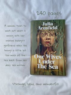 a book with an image of a woman's face on it