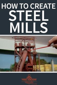 the cover of how to create steel mills