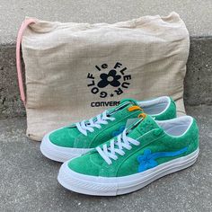 * Converse One Star Ox Tyler The Creator Golf Le Fleur Jolly Green Men’s 8 * No Flaws, Excellent Condition! Never Worn * Men’s Size 8 * Next/Same Day Shipping * Recycled/Reused/Sustainable Packaging * Bundle And Save! * Feel Free To Ask Any Questions Or Make An Offer! Golf Le Fleur Outfit, Golf Le Fleur Aesthetic, Slow Aesthetic, Golf Le Fleur Shoes, Le Fluer, Shoe References, Converse Golf Le Fleur, Tyler The Creator Golf, Festival Fits