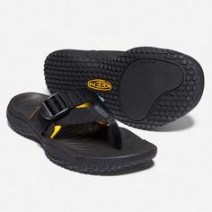 New With Tag 155 Black Open Toe Flip Flops For Outdoor Activities, Non-slip Black Flip Flops For Outdoor Activities, Black Leather Sandals With Vibram Sole, Black Sandals With Vibram Sole For Outdoor, Black Outdoor Sandals With Vibram Sole, Outdoor Sandals With Vibram Sole In Black, Leather Sandals For Outdoor Activities In Black, Black Flip Flops For Outdoor Use, Black Slip-on Sandals With Vibram Sole