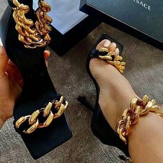 Trendy High Heels, Buckle Heels, Trendy Heels, Shoes Heels Classy, Heels High, Heels Classy, Buckled Heels, Black Sandals Heels, Hot Shoes