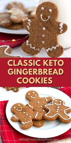 the recipe for classic keto gingerbread cookies