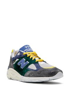 Shop New Balance x Aime Leon Dore 990 V2 sneakers with Express Delivery - FARFETCH Green New Balance, Sneakers Green, Aime Leon Dore, Sporty Casual, Green Sneakers, New Balance Sneakers, Latest Sneakers, Green Suede, Sneakers Grey