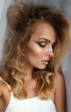 Boho Festival Makeup, Coachella Make-up, Festival Makeup Rhinestones, Makeup Bronze, Festival Makeup Tutorial, Hippie Makeup, Festival Makeup Rave