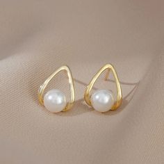 4.48401E+13 Gold Alloy Earrings For Party, Gold Alloy Party Earrings, Formal Gold Alloy Earrings, Gold Pearl Earrings For Party With Pierced Ears, Gold-plated Teardrop Earrings For Party, Gold Alloy Pearl Earrings For Party, White Gold Plated Pearl Earrings For Party, White Gold Plated Hoop Earrings For Party, Simple Gold Earrings