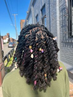 #mediumlocs #twostrandtwistlocs Natural Locs, Locs Styles, Two Strand Twist, Healthy Hair Care, Pretty Braided Hairstyles, Dreadlock Hairstyles, Locs Hairstyles, Loc Styles, Girl Stuff