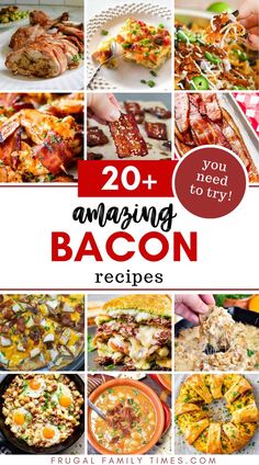 20 amazing bacon recipes that are easy to make and delicious