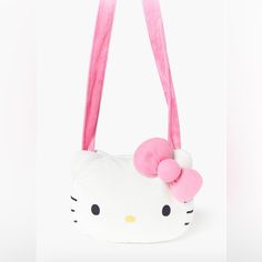 Forever 21 Hello Kitty Shoulder Bag Kawaii Hello Kitty Bag, Forever 21 Hello Kitty, Barbie Stuff, Kids Accessories, Pink White, Bag Accessories, Forever 21, Hello Kitty, Kids Shop