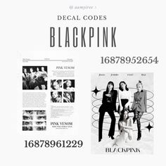 blackpink's official website page is displayed in this image, and it appears to be an advertisement for their upcoming album