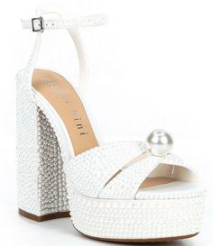 Wedding Platform, Wedding Shoes Platform, Gianni Bini Shoes, Wedding Sandals, Wedding Heels, Platform Sandals Heels, Gianni Bini, Dress Sandals, Dillard's