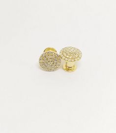 Ear Tunnels - Ear Gauges Materials:14k Solid gold- yellow gold,white gold,rose gold. 100% Natural White Diamonds G-VS2 - 1.25mm - For Pair tunnels 0.80ct Available Sizes From 4 mm (6G) To 26 mm (1 Inch) Options Stone: White Diamonds - Black Diamonds - Ruby - Emerald - Sapphire Options: Screw Back Tunnel. Tunnel does not unscrew it is one-piece. Tunnel has a Certificate of authenticity of diamonds and gold - 40$ Luxury Metal Plug Earrings, Luxury Metal Drop Plug Earrings, Luxury Gold Single Plug Earring, Yellow Gold 22k Plug Earrings, 22k Yellow Gold Plug Earrings, Gold Ear Tunnels, Plug Earrings Gauges, Elegant Gold-tone Pierced Plug Earrings, Gauge Plugs