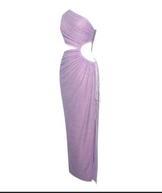 Our A&A Luxe Cutout Tie Split Maxi Dress graces you in high-fashion splendor! From the one-shoulder cut to the floor-length silkiness, you'll make an elegant entrance at any evening event. Please note colour may vary due to lighting on images Elegant Entrance, Rhinestone Fabric, Maxi Dress Sale, Split Maxi Dress, Lilac Dress, Shoulder Cut, Mini Dresses Summer, Romper With Skirt, 50's Dress