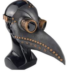 Plague Doctor Mask Long Nose Bird Beak Bird Mask Halloween Cosplay Mask Arrives New Specification: One Size Fits Most Adults Mask Size: 22 * 30cm Suitable For Head Circumference: 56-70cm Color: Black You Will Receive: Mask Halloween*1 Medieval Plague Doctor, Steampunk Plague Doctor, Beak Mask, Gothic Mask, Doctor Halloween, Plague Mask, Halloween Costume Props, Mascaras Halloween, Plague Doctor Mask