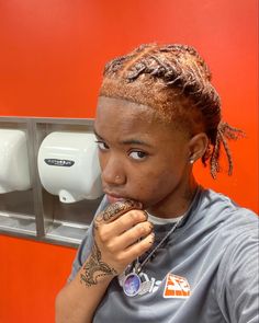 Dread Hairstyles For Studs, Locs Colors, Locks Hairstyle, Tapered Hairstyles, Stud Hairstyles, Mens Twists, Studs With Dreads, Loc Ideas, Barrel Twist